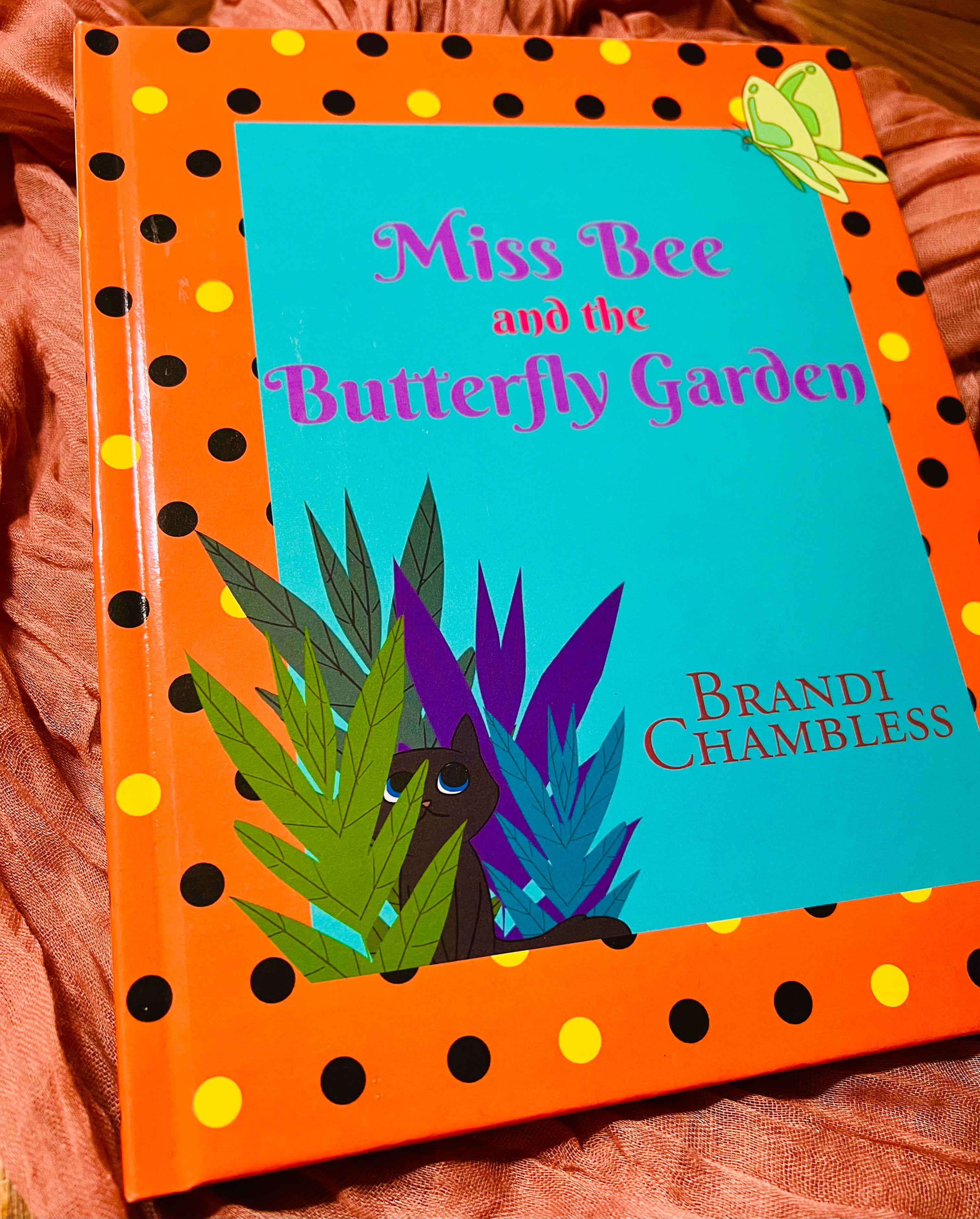 Miss Bee And The Butterfly Garden