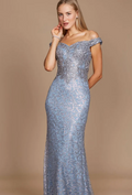 Plus Size Mermaid Evening Gown (One Left)