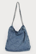 Sassy Denim and Chain Bag